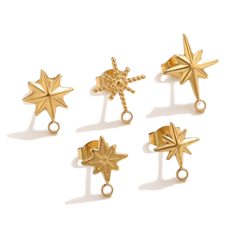6 pz. Orecchini a Stella in Ac - Tools Jewelry Making recensione e prezzo