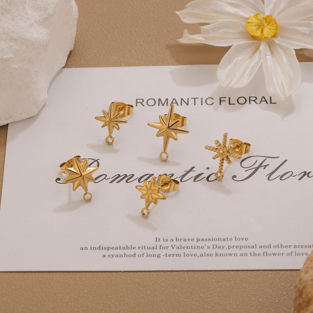 6 pz. Orecchini a Stella in Ac - Tools Jewelry Making recensione e prezzo