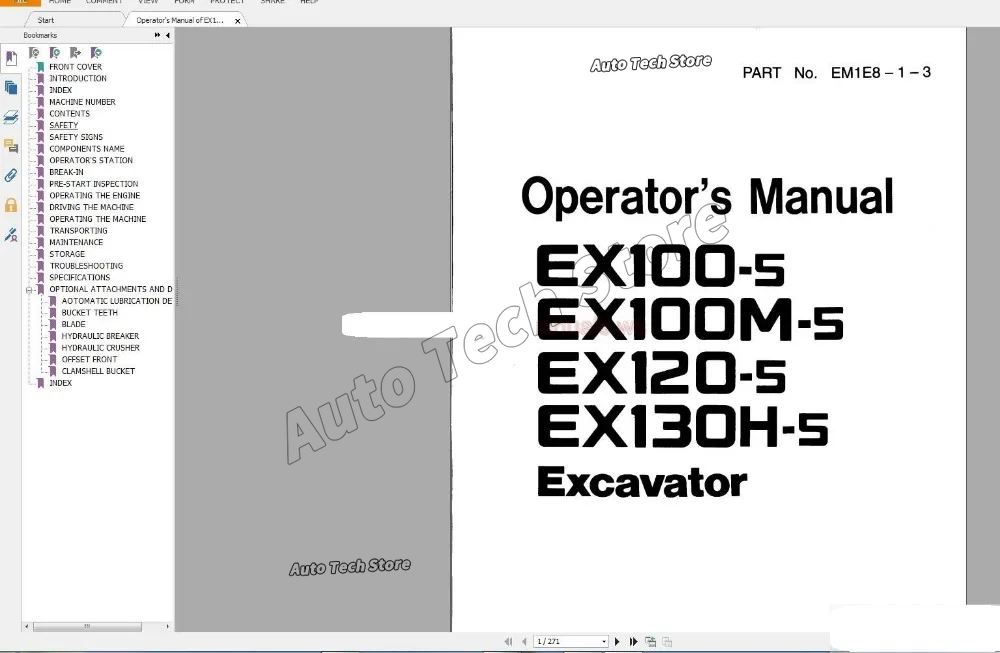 Per Hitachi Full Shop Manuale  - Tools In Workshop Pdf recensione e prezzo